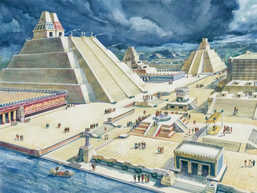 Tenochtitlan. Lo que oculta la Catedral Metropolitana de Ciudad de México, vestigios aztecas