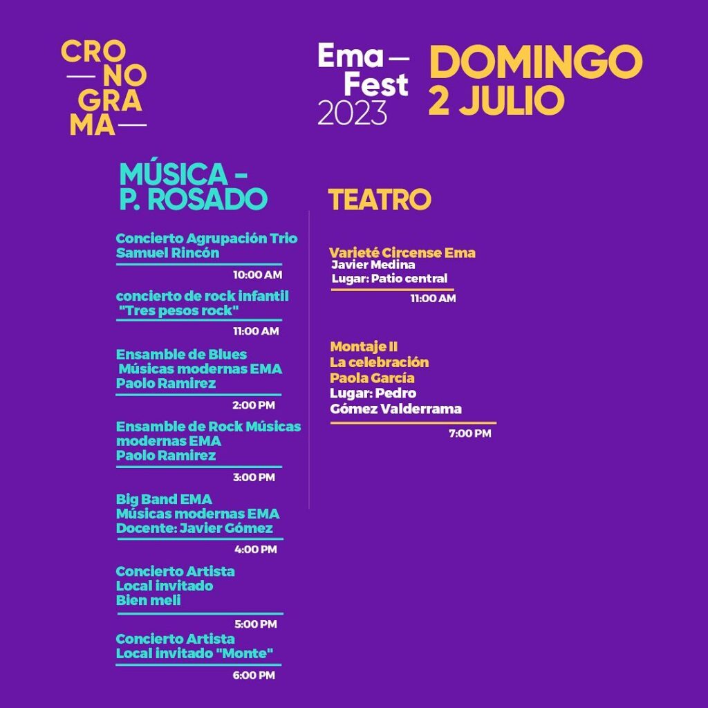 Vive el EMA FEST 2023, el Festival de las Artes de Bucaramanga - Revista Enredarte 6