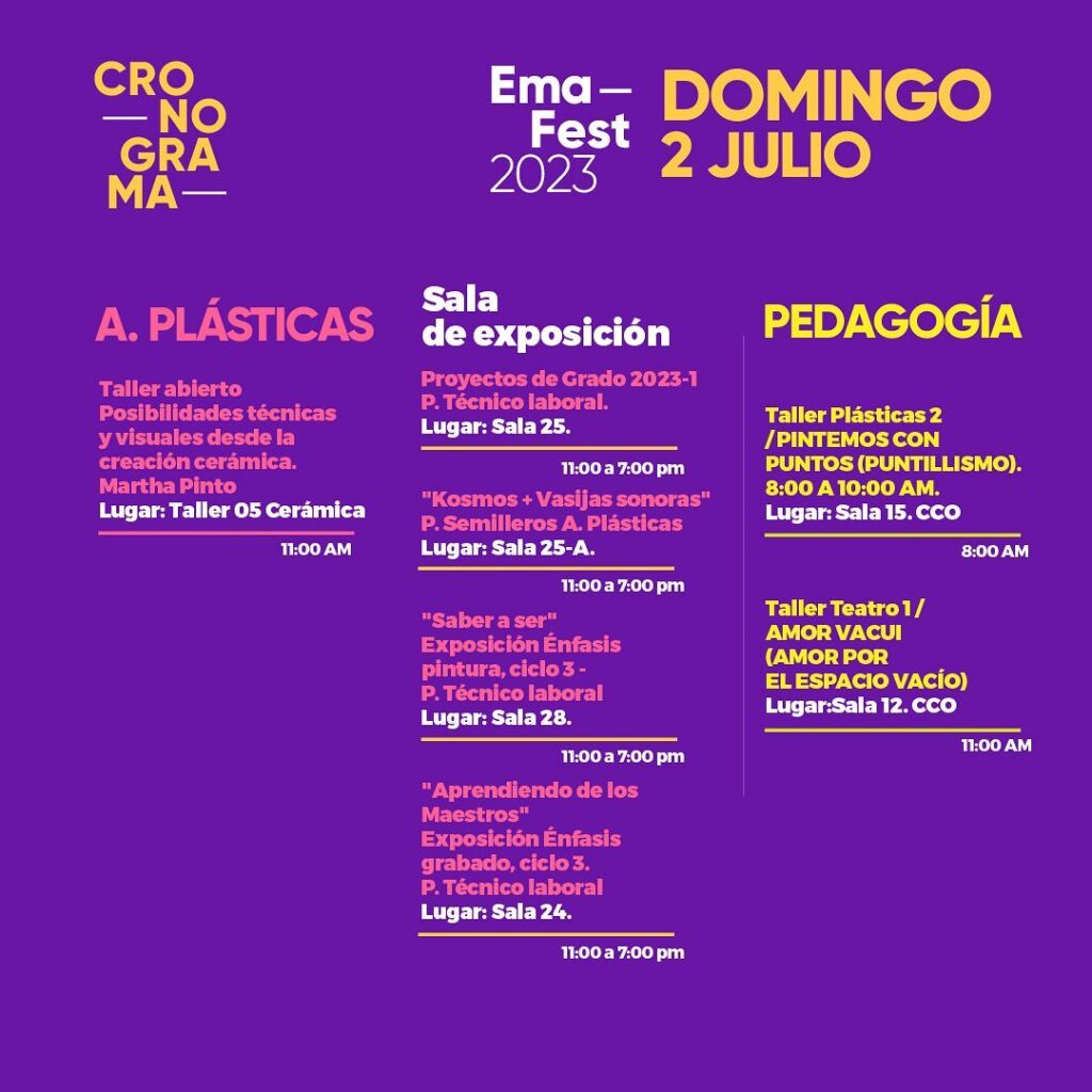 Vive el EMA FEST 2023, el Festival de las Artes de Bucaramanga - Revista Enredarte 7